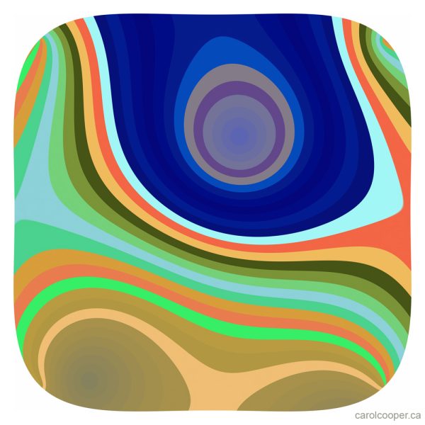 Geometric Portmonteau - Squircle the Series No.2026077